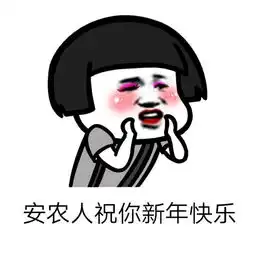 安农专属表情包放送4.0新年斗图,大吉大利
