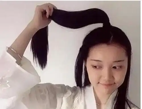 汉服麻花假发包教程

