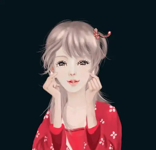 汉服美女表情包ps做gif动图简易教程分享
