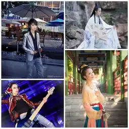 活动穿汉服前的我每张图都像表情包不如来参加汉服斗图大会
