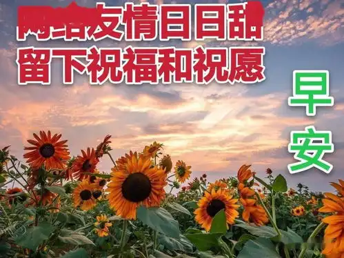 1月7日适合微信群发的9张早上群问候语超唯美的带字表情图片,暖心的早上好问候祝福语
