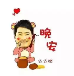 微信晚安睡觉表情
