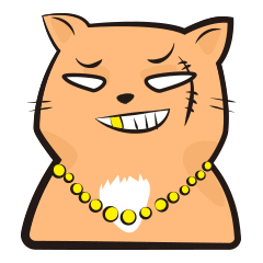 扣子猫微信表情
