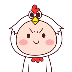 小鸡表情包gif
