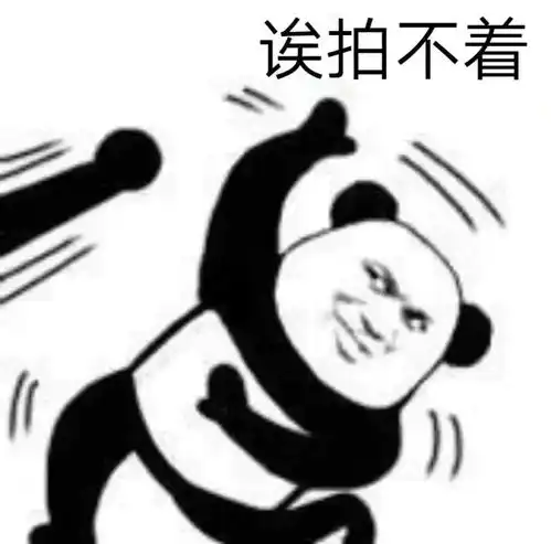 日常斗图熊猫头表情包
