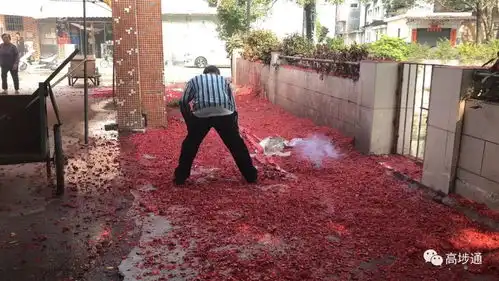 敲锣打鼓放鞭炮高埗塘厦有几百年历史的庆元宵活动来啦
