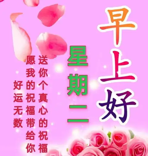 2021年2月23日正月十二清晨早上好问候祝福动态表情图片周二最新早安问候祝福图片带字温馨
