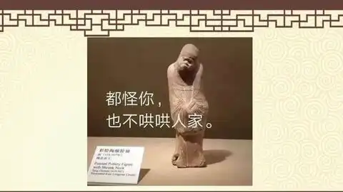 汉服设计师敖珞珈从博物馆出走的唐俑,行走的唐朝仕女表情包
