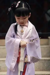 八岁小萝莉身着汉服灵动飘逸无法比
