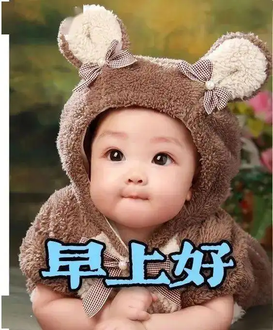 漂亮的早上好动态表情包大全集,不用打字就可以聊天的早上好图片祝福语
