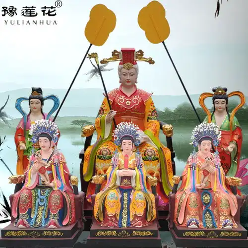 三位老奶是哪三位神仙奶奶神像民间信奉女神三霄娘娘神像泰山奶奶神像

