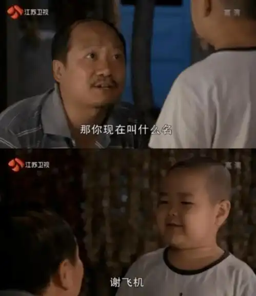 爷孙变父子国民表情包谢飞机长大了,还和谢广坤合作偶像剧
