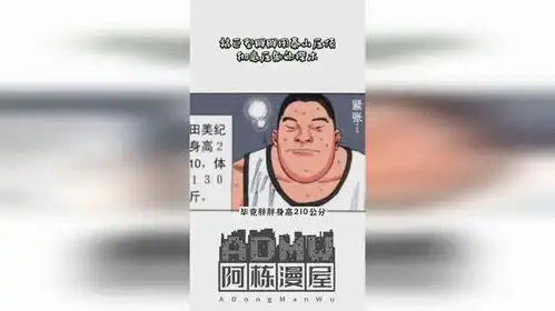 被巨型胖胖用泰山压顶彻底压制的樱木
